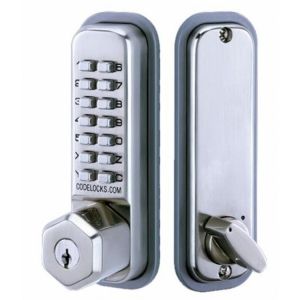 Codelock Digital Mortice deadlock key override (CL210)